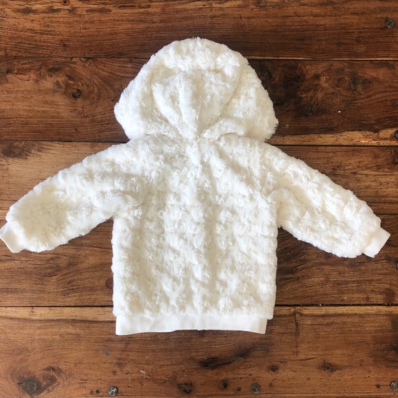 Juicy Couture Furry Ear Hoodie 12 Months - Picture 4 of 6